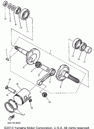 CRANKSHAFT PISTON