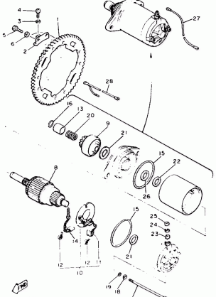 STARTING MOTOR