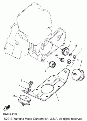 ENGINE BRACKET