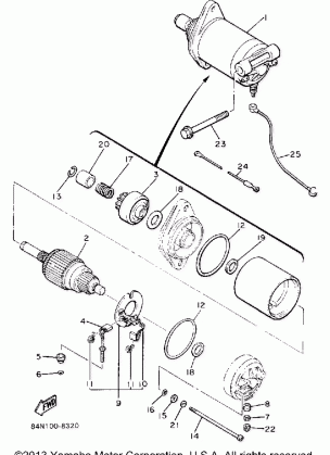 STARTING MOTOR