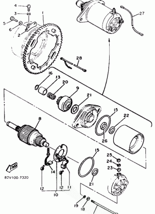 STARTING MOTOR