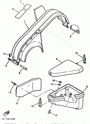 GUARD - LUGGAGE BOX