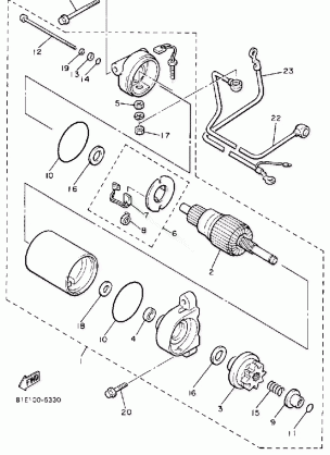 STARTING MOTOR