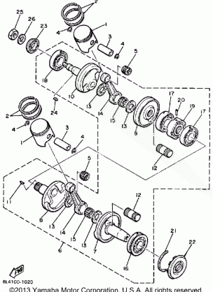 CRANKSHAFT - PISTON