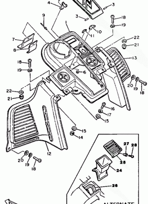 INSTRUMENTAL PANEL SR540K