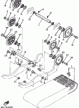 TRACK SUSPENSION 1 BR250K