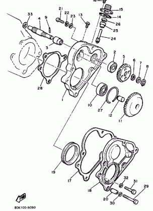 PUMP DRIVE - GEAR