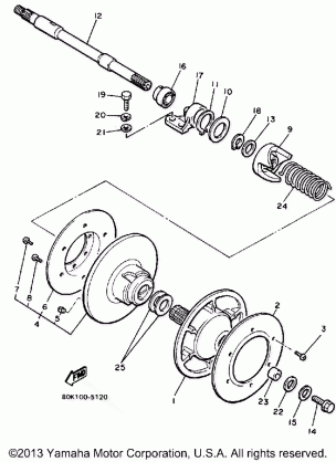 SECONDARY SHEAVE