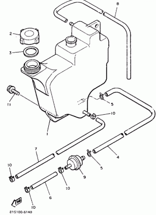 OIL TANK SR540K