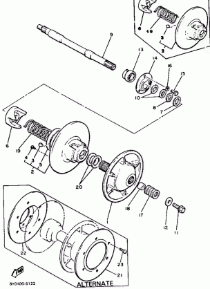 SECONDARY SHEAVE