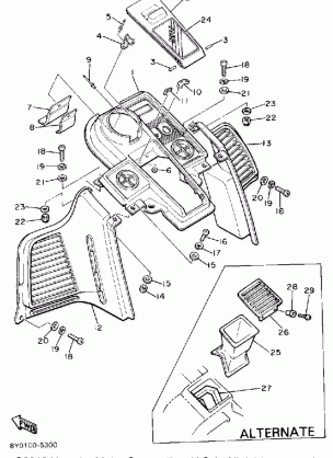 INSTRUMENT PANEL SR540J