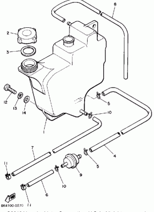 OIL TANK SR540J