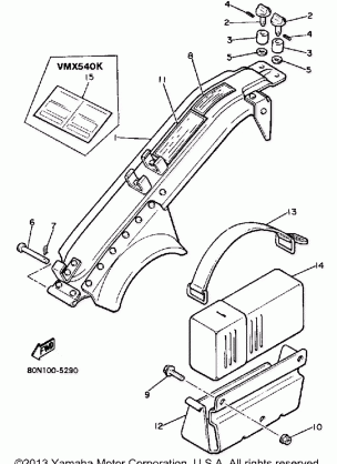 GUARD - LUGGAGE BOX