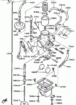 CARBURETOR VMX540J