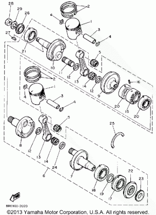 CRANKSHAFT PISTON