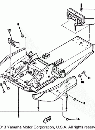 FRAME BR250F