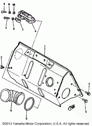 STEERING GATE BR250F - G