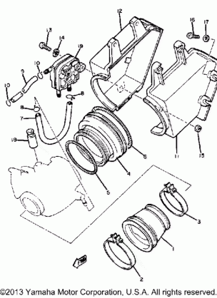 INTAKE BR250F - G