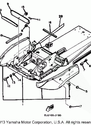 FRAME BR250G