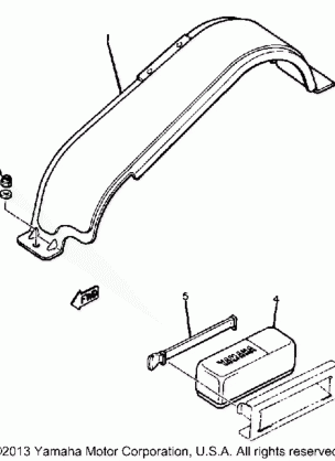 GUARD - LUGGAGE BOX BR250F - G