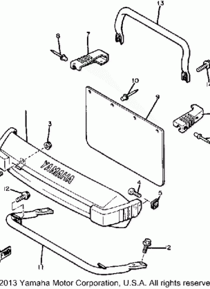 BUMPER BR250F - G