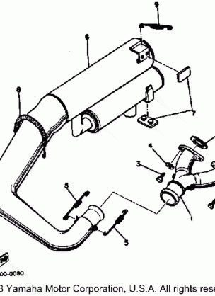 EXHAUST SR540D-E-F