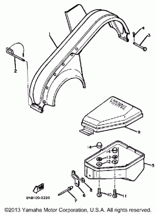 GAURD - LUIGGAGE BOX SS440F