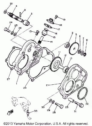 PUMP DRIVE - GEAR