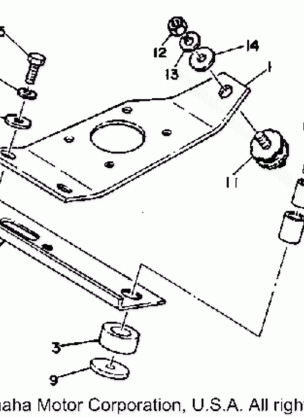 ENGINE BRACKET ET250D - E