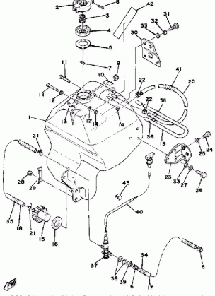 FUEL TANK ET250C