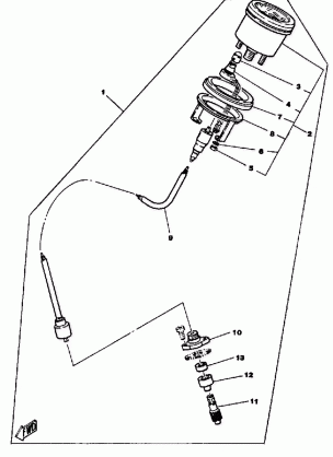 TACHOMETER KIT (ALTERNATE PART)