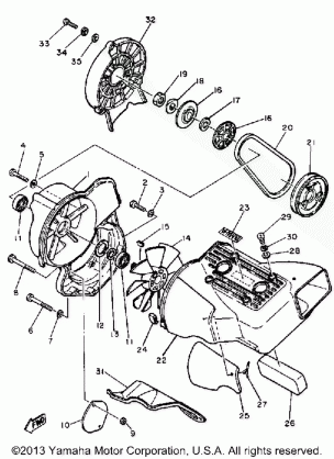 AIR SHROUD - FAN SR540D