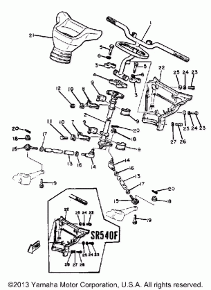 STEERING SR540E-F