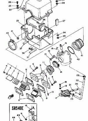 INTAKE SR540D-E