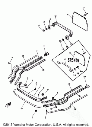 BUMPER SR540D-E