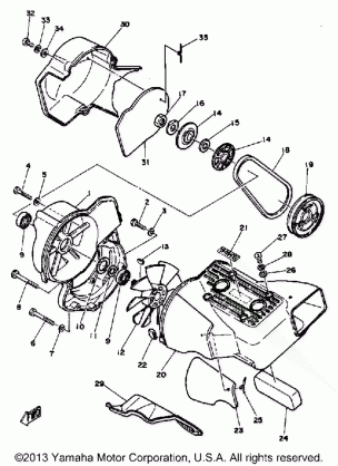 AIR SHROUD - FAN EC540C - D