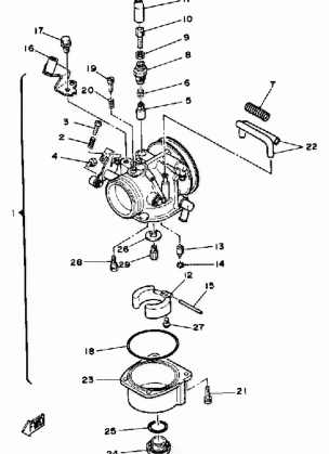 CARBURETOR EC540C