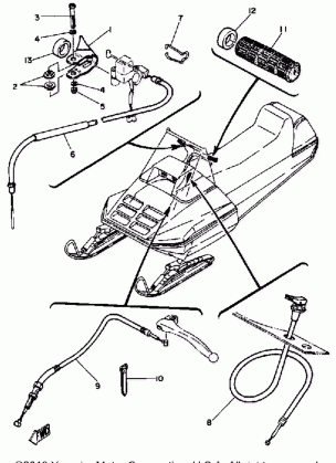 CONTROL - CABLE EC540D