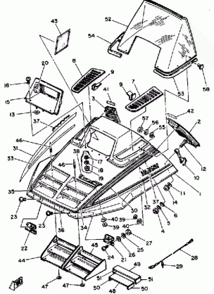 SHROUD - WINDSHIELD EC540D