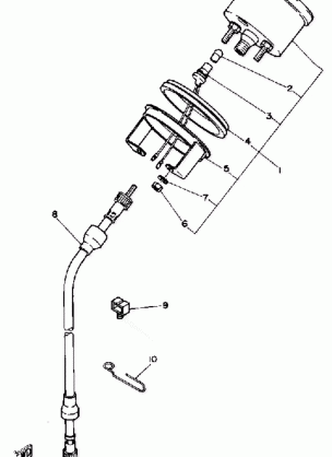 SPEEDOMETER EC540C