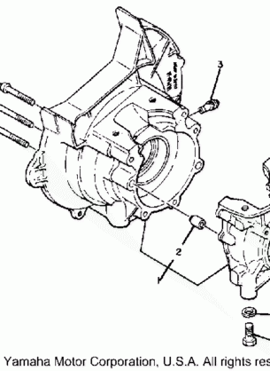 CRANKCASE ET250D - E