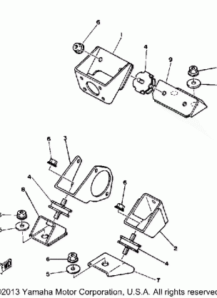 ENGINE BRACKET EC540C