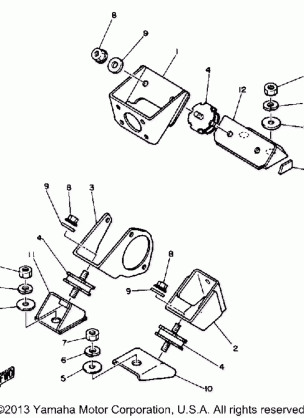 ENGINE BRACKET EC540D