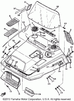 SHROUD - WINDSHIELD ET250E