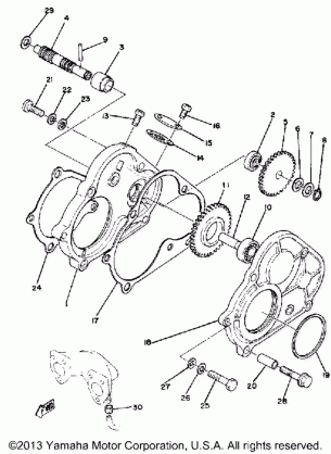 PUMP DRIVE GEAR