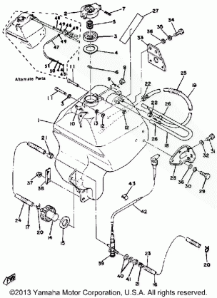 FUEL TANK ET250D