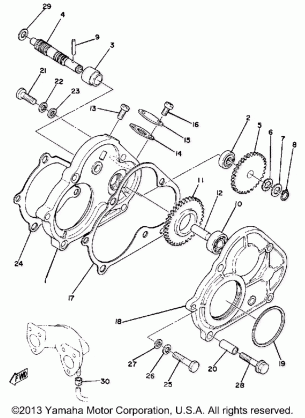 PUMP DRIVE GEAR