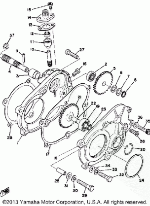 PUMP DRIVE GEAR