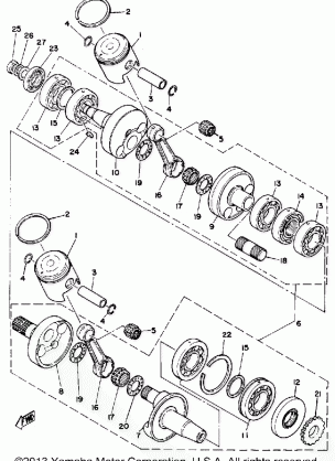 CRANK PISTON