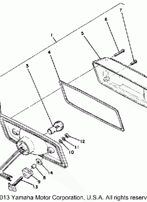 TAIL LAMP ET250C